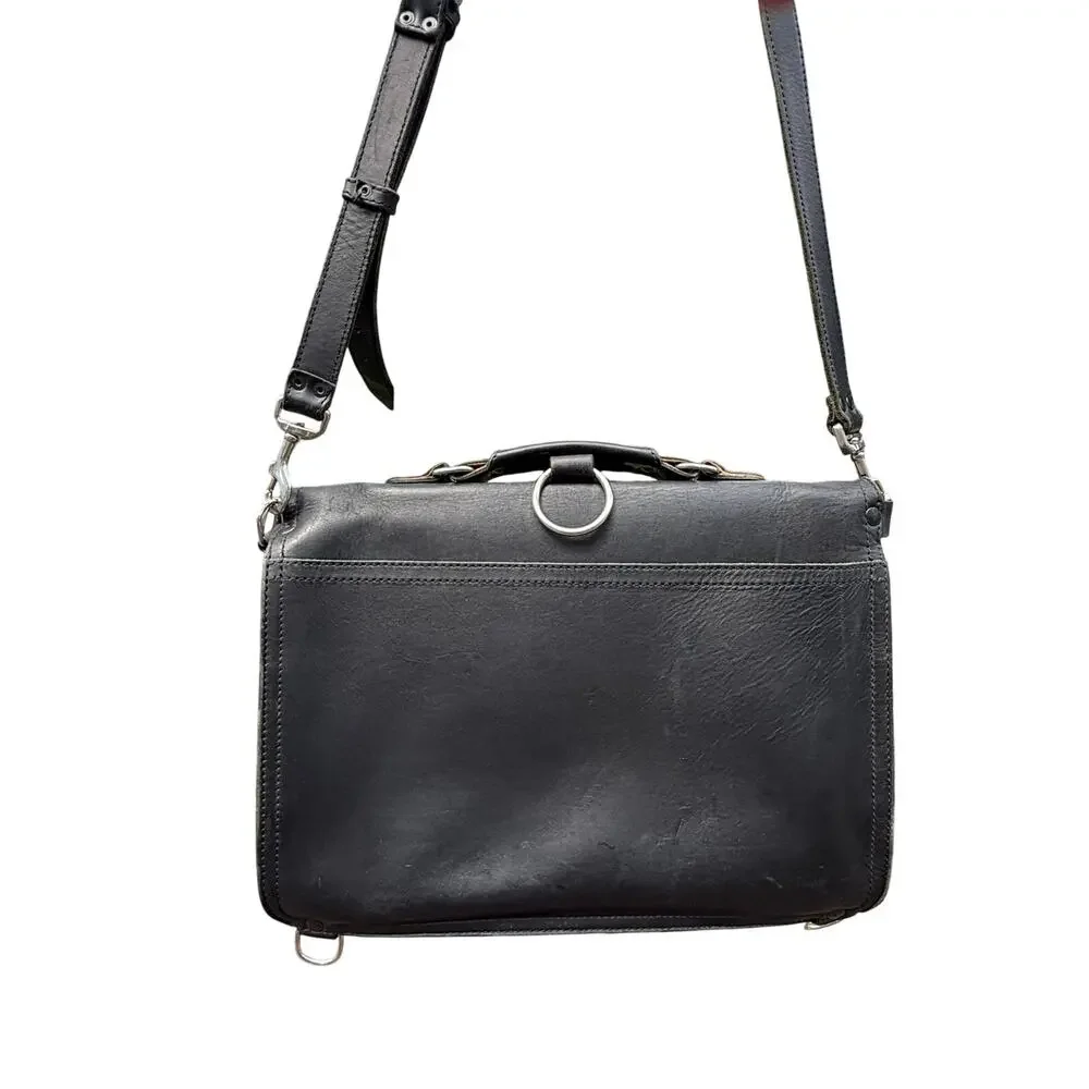 Thin Front Pocket Leather Briefcase ll Saddleback Leather Co.